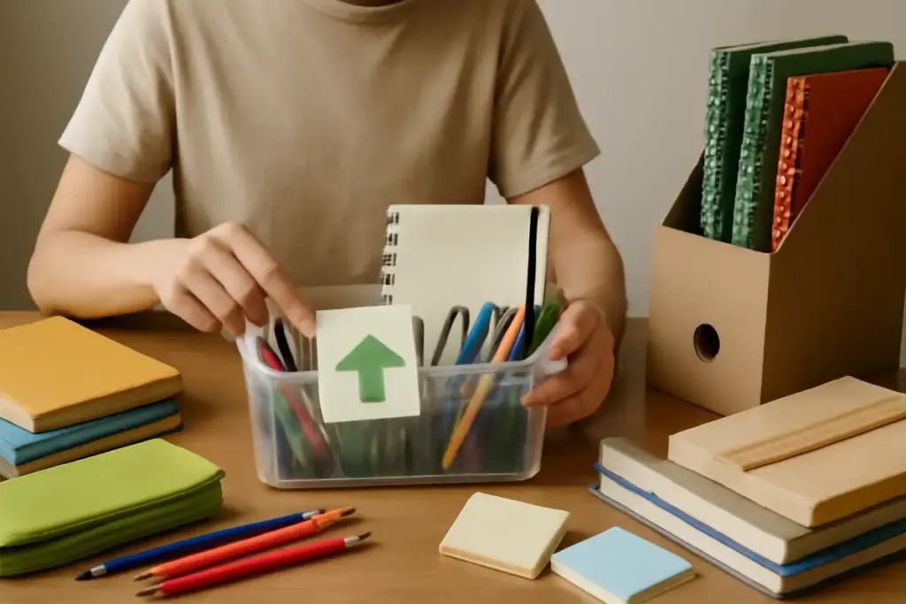 Come organizzare materiale scolastico al meglio? Metodi concreti per evitare smarrimenti e stress inutili